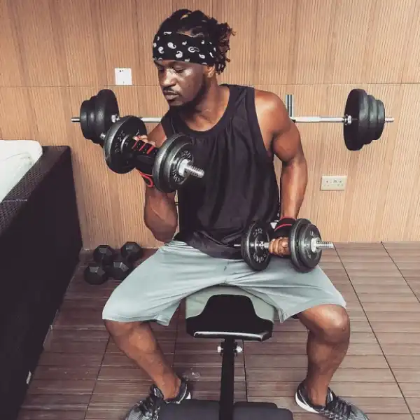 "2pack Loading" Paul Okoye Shares Adorable Photo